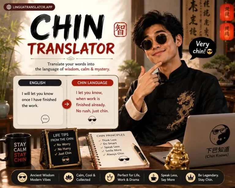 Chin Translator – Free Online Chin to English & English to Chin Translation Tool
